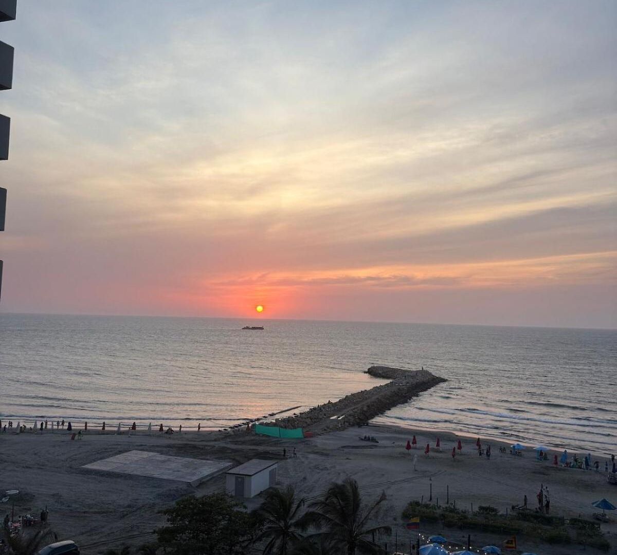 Apartamento Beachfront In Bocagrande Cartagena